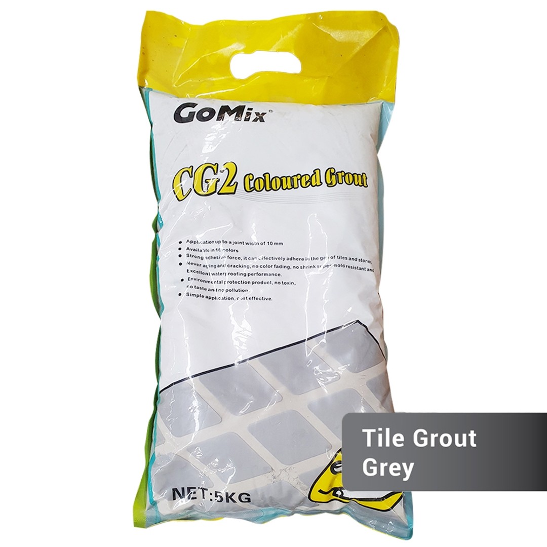 GoMix Tile Grout Grey 5kg