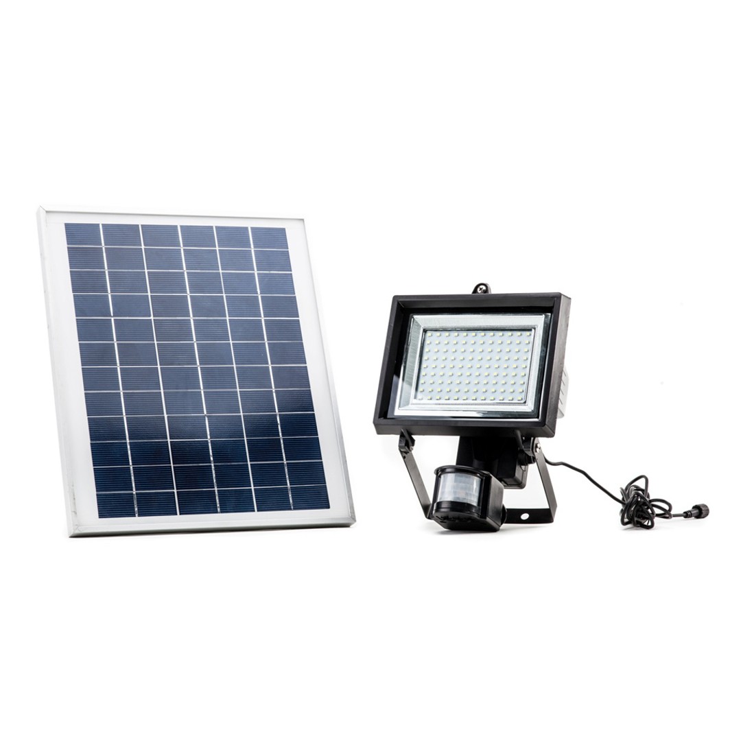 Solar Flood Light PIR 108 LED Ultra-Bright