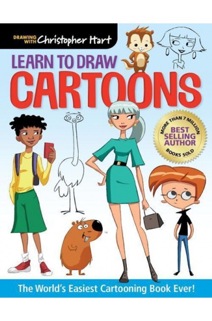 Learn to Draw Cartoons: The World's Easiest Cartooning Book Ever! (Drawing  with Christopher Hart) | ToMyFrontDoor Online | TheMarket New Zealand