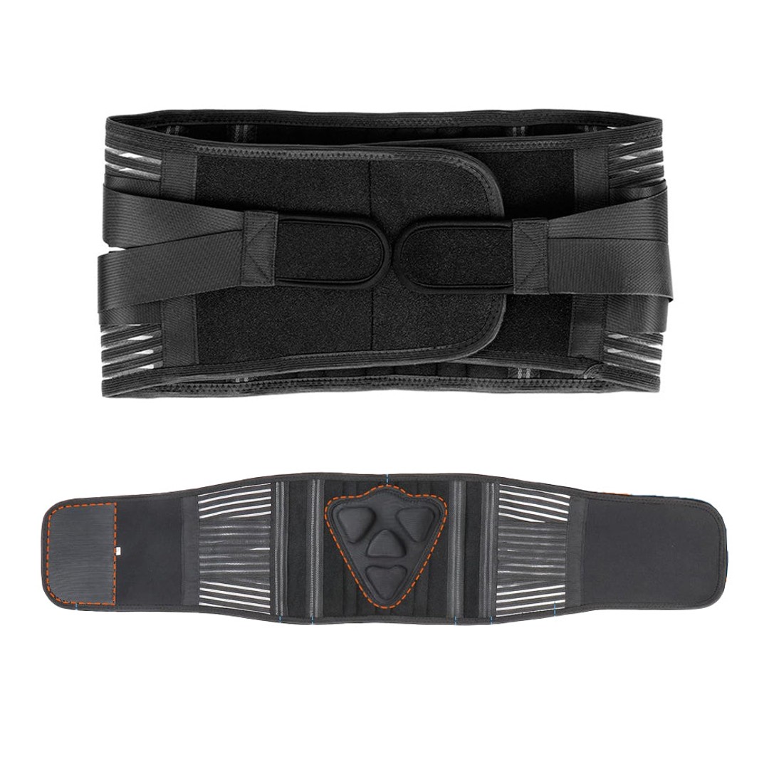 Back Brace Waist Support Belt Lumbar Support Belt-Belt with Contoured Cushion