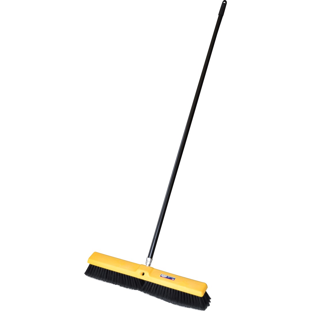 TDX PP Bristle Broom with Steel Handle - 600mm