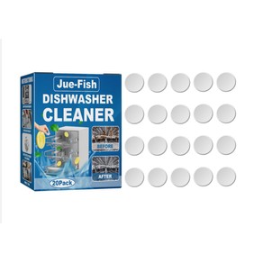 Dishwasher Cleaner Strong Oil Stain Removal 20 PCS