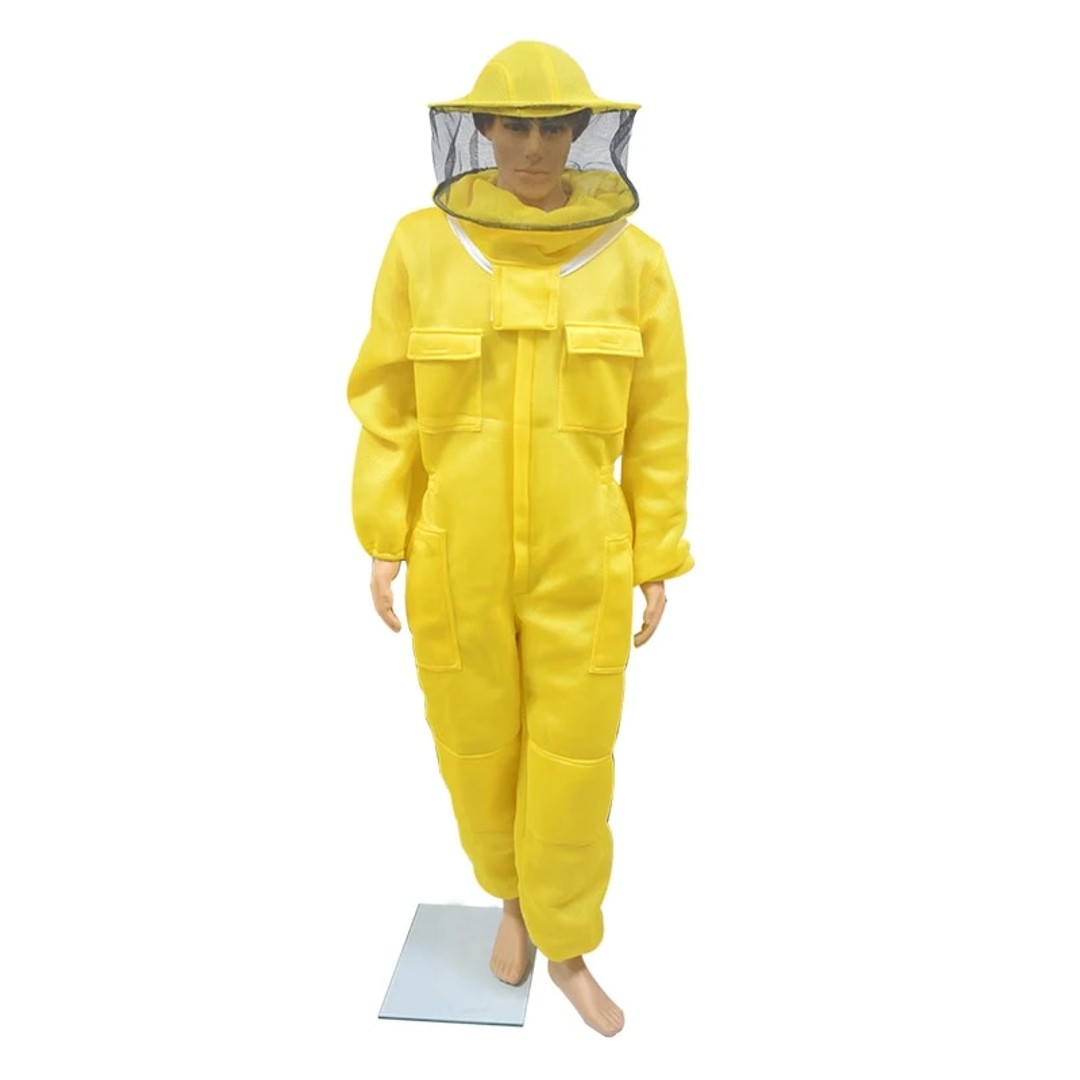 Professional Grade Preferred 3D Air Cotton Fabric Bee Clothes Beekeeper Suits Full Body Beekeeping Clothing