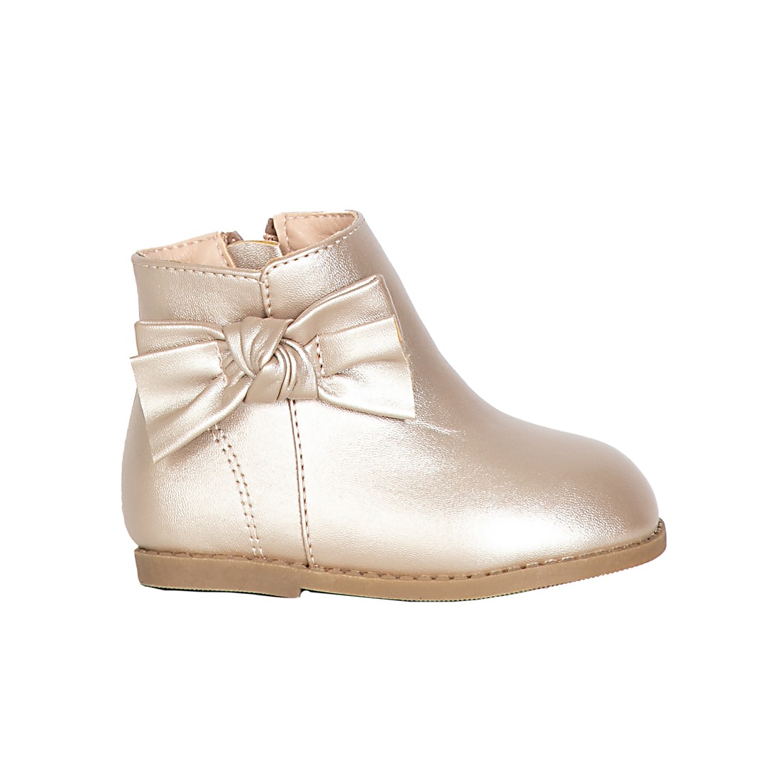 Gracie By Little K Girl's Ankle Boot With Zipper