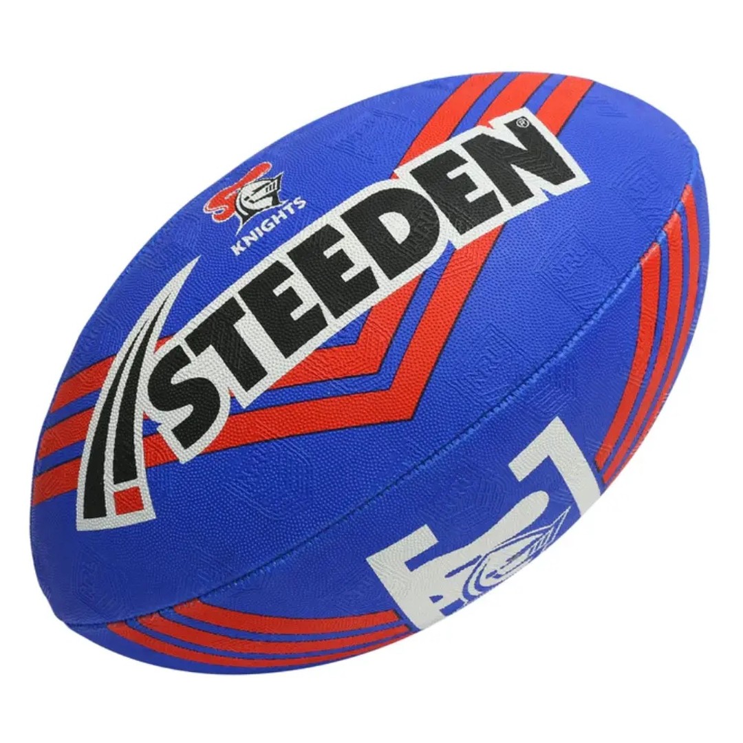 Newcastle Knights NRL Football Steeden Supporter Ball Size 11" inch Footy