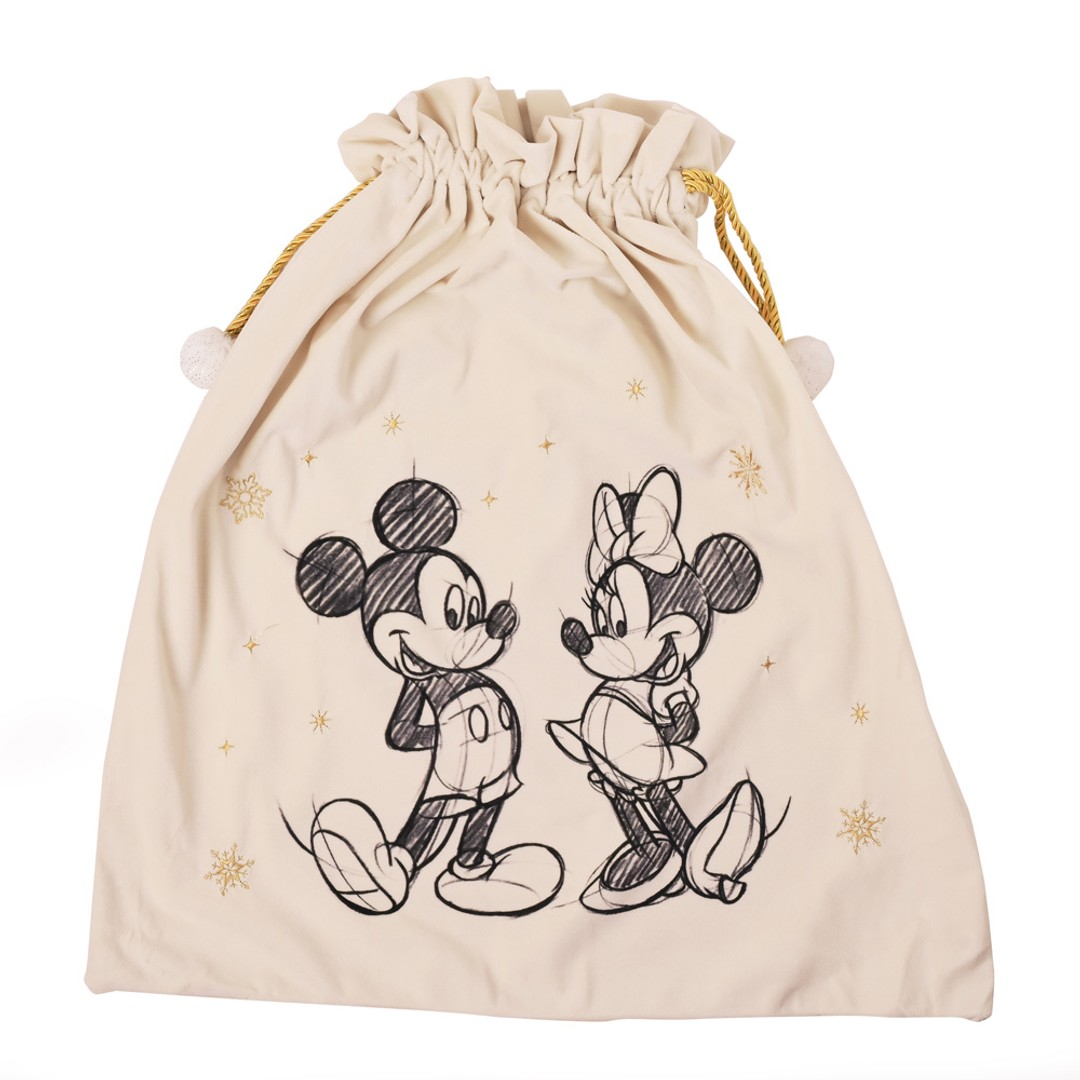 Disney Gifts - Collectible Christmas Sack: Mickey & Minnie Mouse