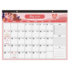 2024 Wall Calendar 13 Months Calendar for Home Office Planning and Organization
