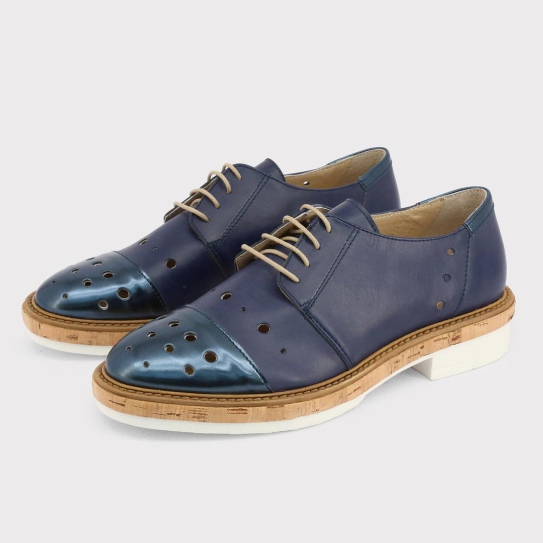 Made in Italia CCDIHB Lace up for Women Blue, blue, hi-res