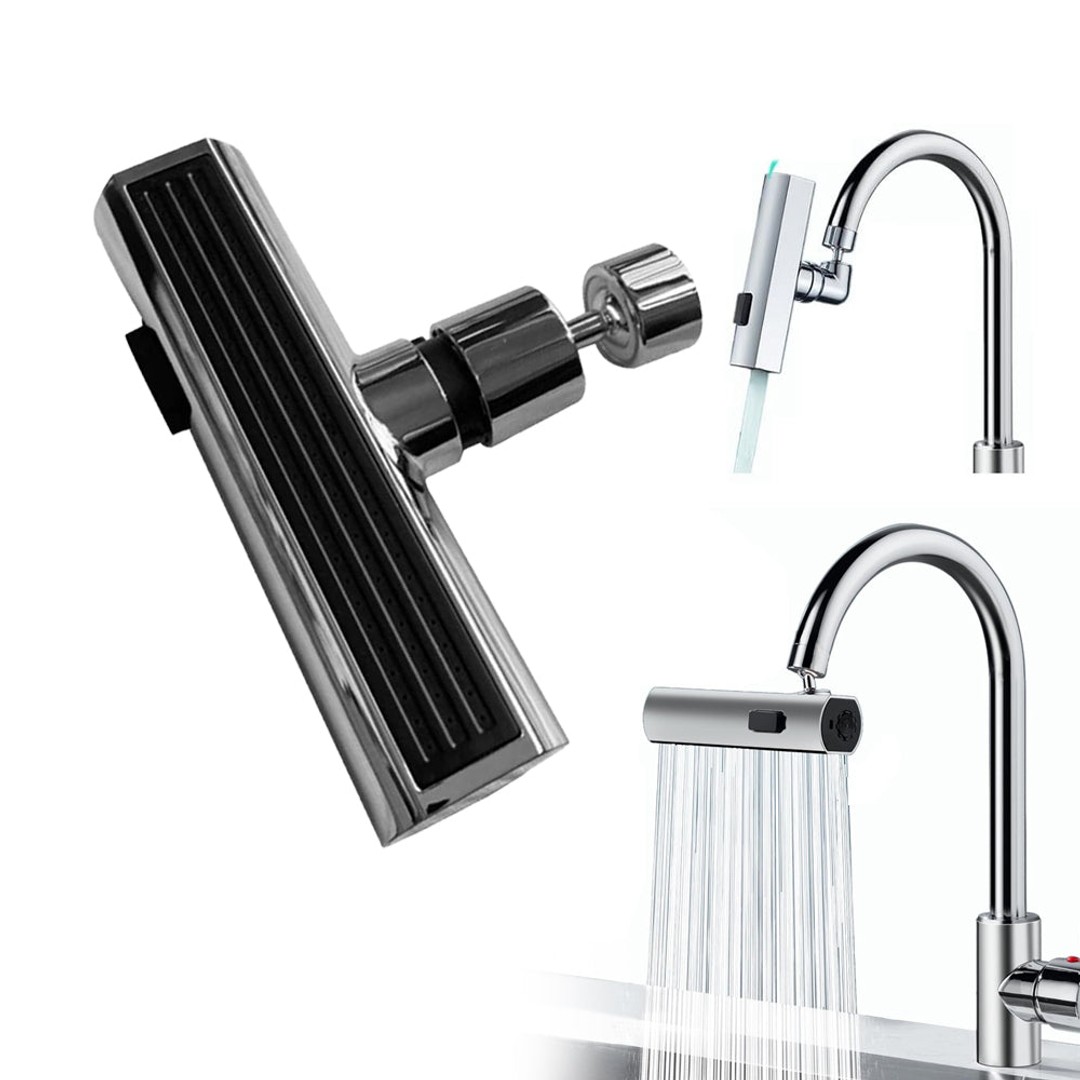 Waterfall Kitchen Faucet Splashproof Extension Faucet Water Flowing Sink Tap