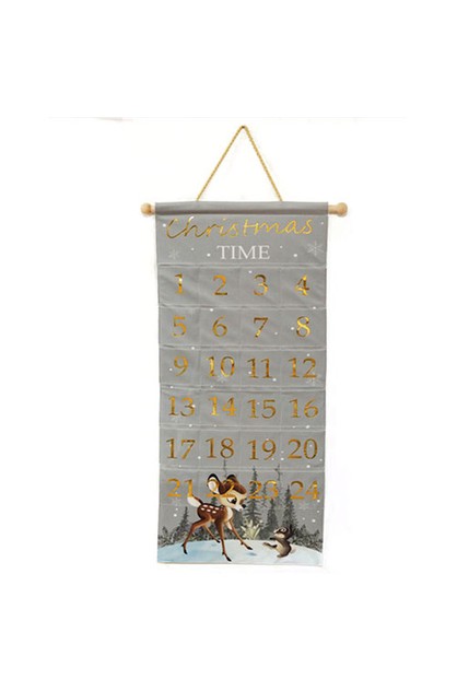 Disney Bambi Xmas Fabric Advent Calendar