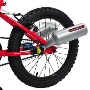 Turbospoke Motorbike Universal Toy Pedal Powered Exhaust System w/ Sticker 5y+