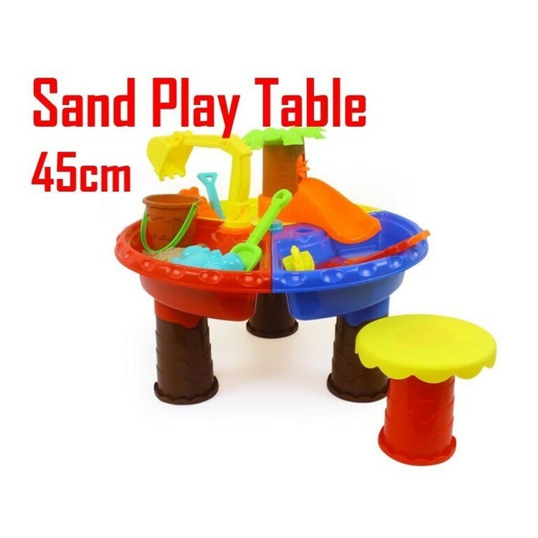 HES ROUND Kids Child Outdoor Sand and Water Table Play Set Toys Beach Sandpit