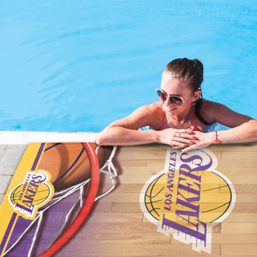 WINCRAFT Officially Licensed NBA Beach Towel - LA Lakers, LA Lakers, hi-res