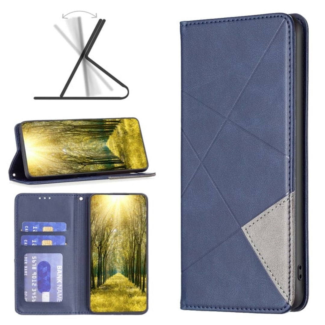 Samsung Galaxy A04 4G Rhombus Wallet Flip Cover, Card Holder
