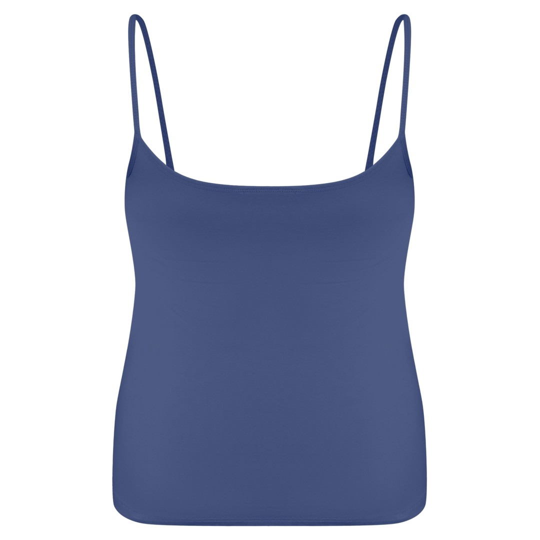 Womens Autograph Knitwear Basic Camisole - Plus Size, Blue, hi-res