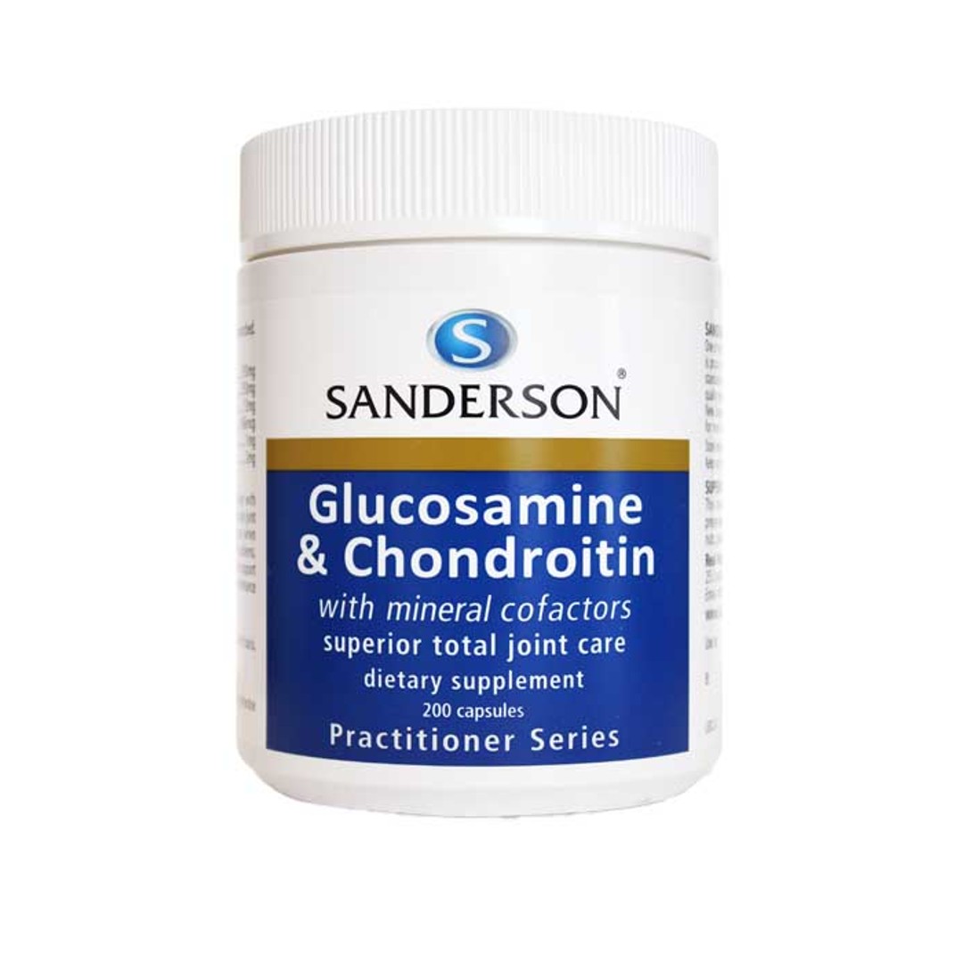 Sanderson Glucosamine & Chondroitin with mineral co-factors 200