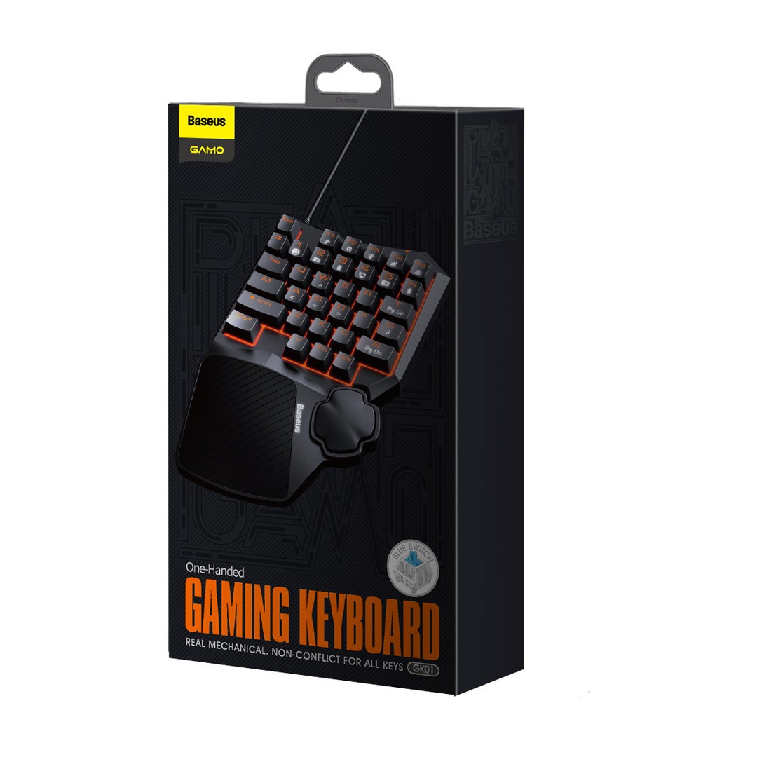 Baseus GAMO One-Handed Gaming Keyboard, , hi-res