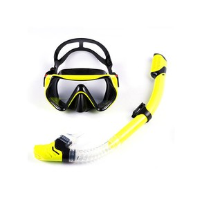 Adult Silicone Mask and Snorkel Set