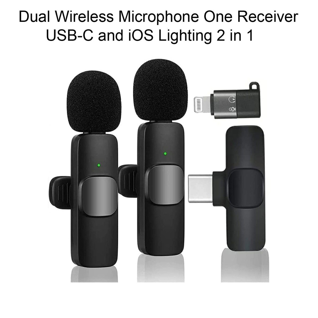 Zakka Wireless Microphone for TYPE-C and iPhone
