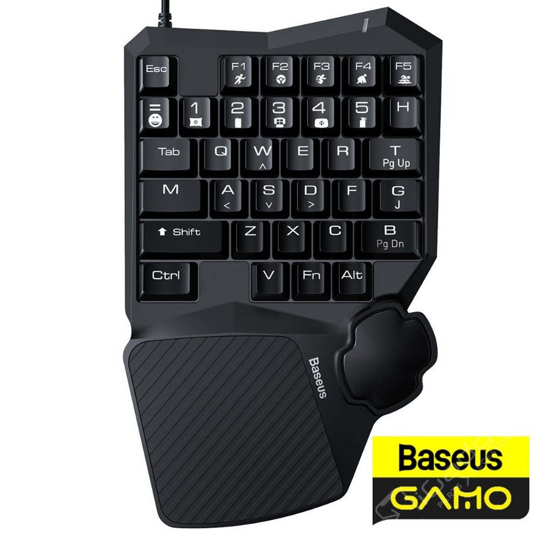 Baseus GAMO One-Handed Gaming Keyboard, , hi-res