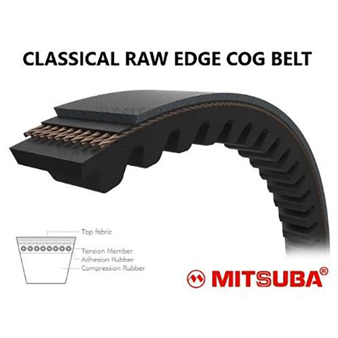 Mitsuba Bx/17 Cogged V-Belt x 44" - BX44
