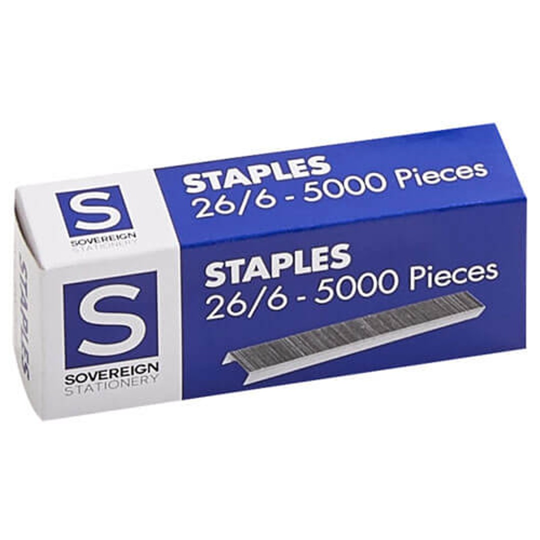 Stat Staples 5000/box (No. 26/6)