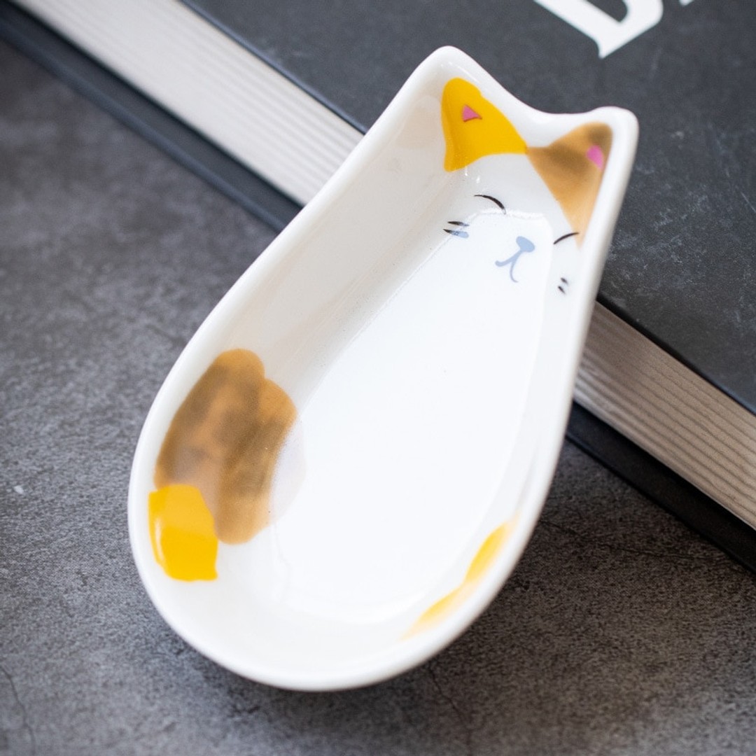Japanese Style Ceramic Tiny Plate Creativity Home Restaurant Soy Sauce Vinegar Mustard Seasoning Animal Ceramic 