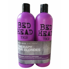TIGI Bed Head Dumb Blonde Shampoo and Conditioner 750ml x 2