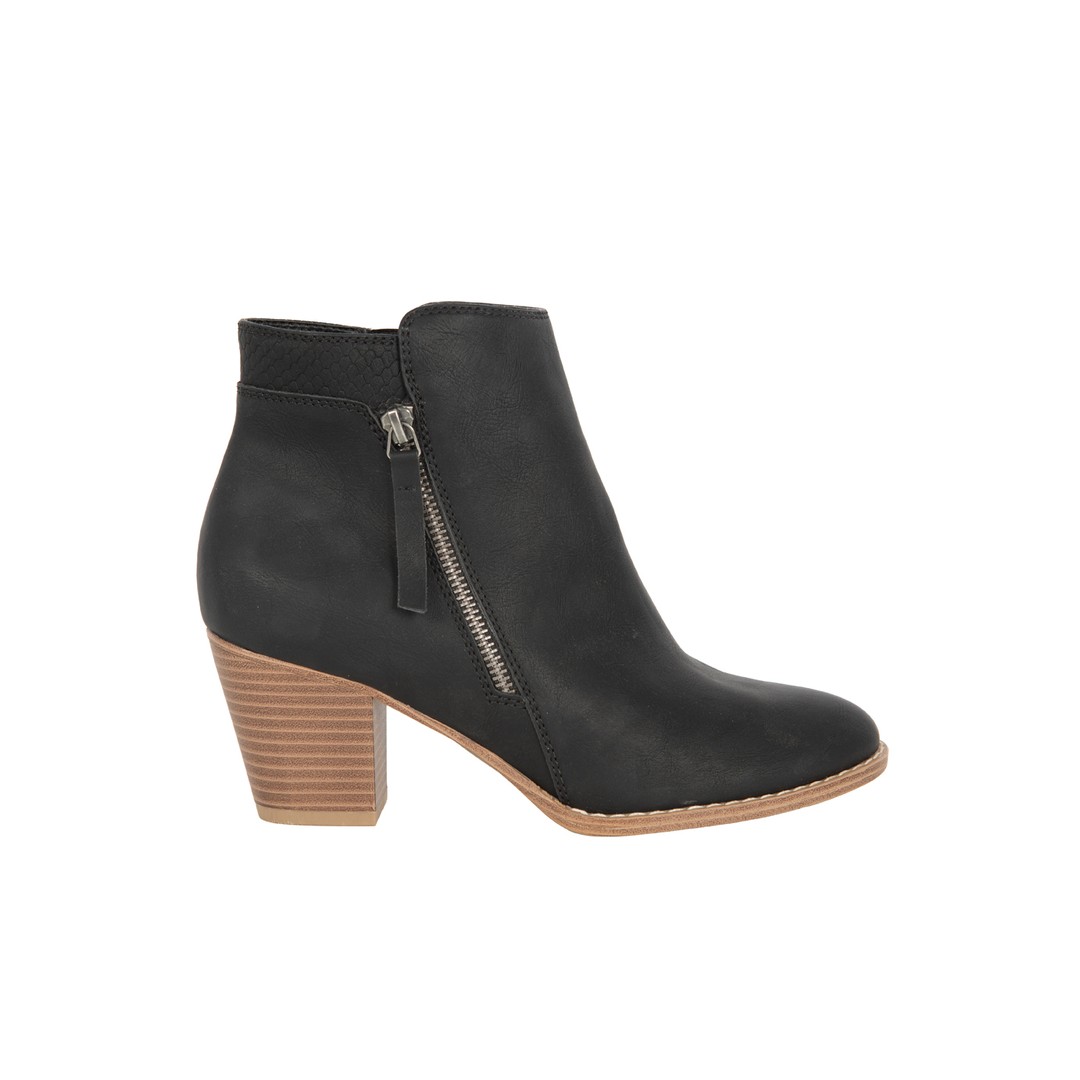Lovida By Vybe Women's Zip Up Ankle Boot | The Warehouse