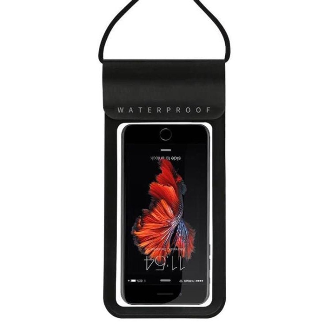 Universal WATERPROOF Phone Pouch, Touch Screen/Camera Function, To 30 Metre Depth