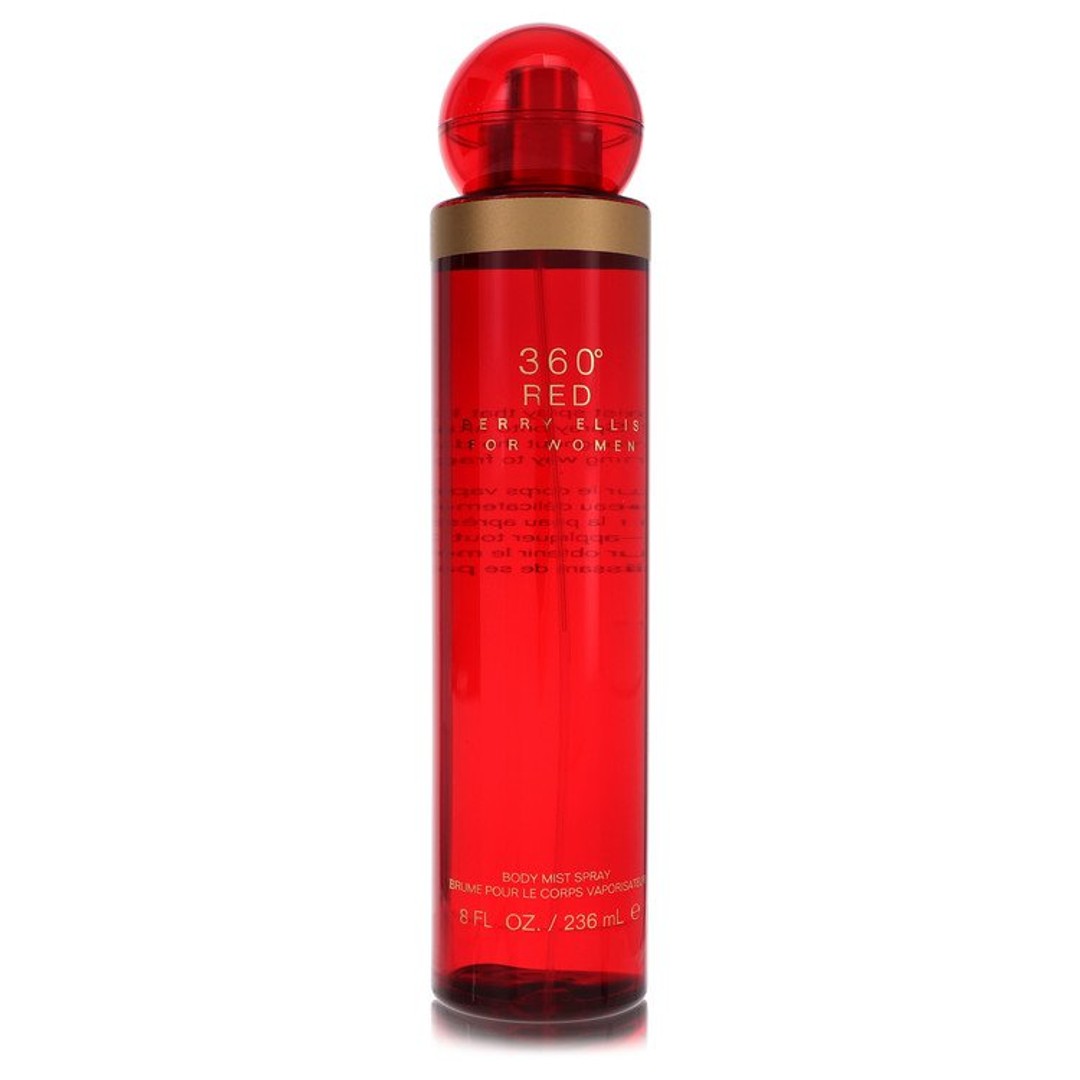 Perry Ellis 360 Red By Perry Ellis for Women-240 ml, As Shown, hi-res