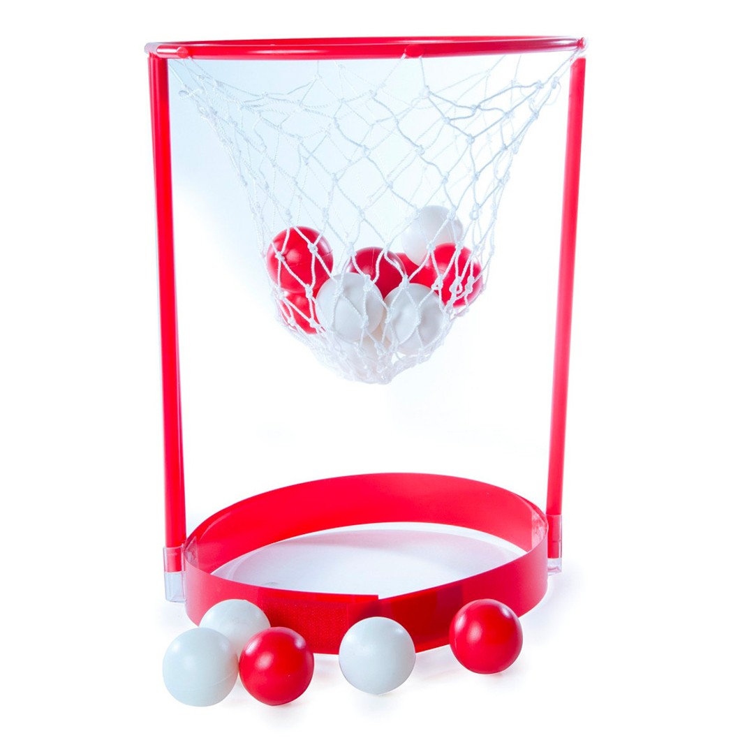 21pc Brain Heads Funtime Party Game Playing Head Band Ball Basket/Hoop Case Set 