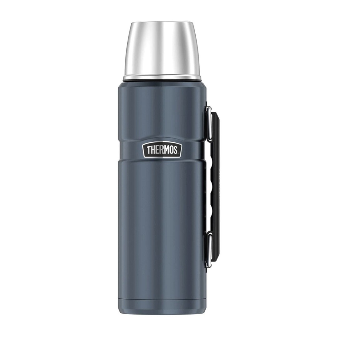 Thermos 1.2L Stainless Steel Vacuum Insulated Beverage Hot/Cold Bottle Slate