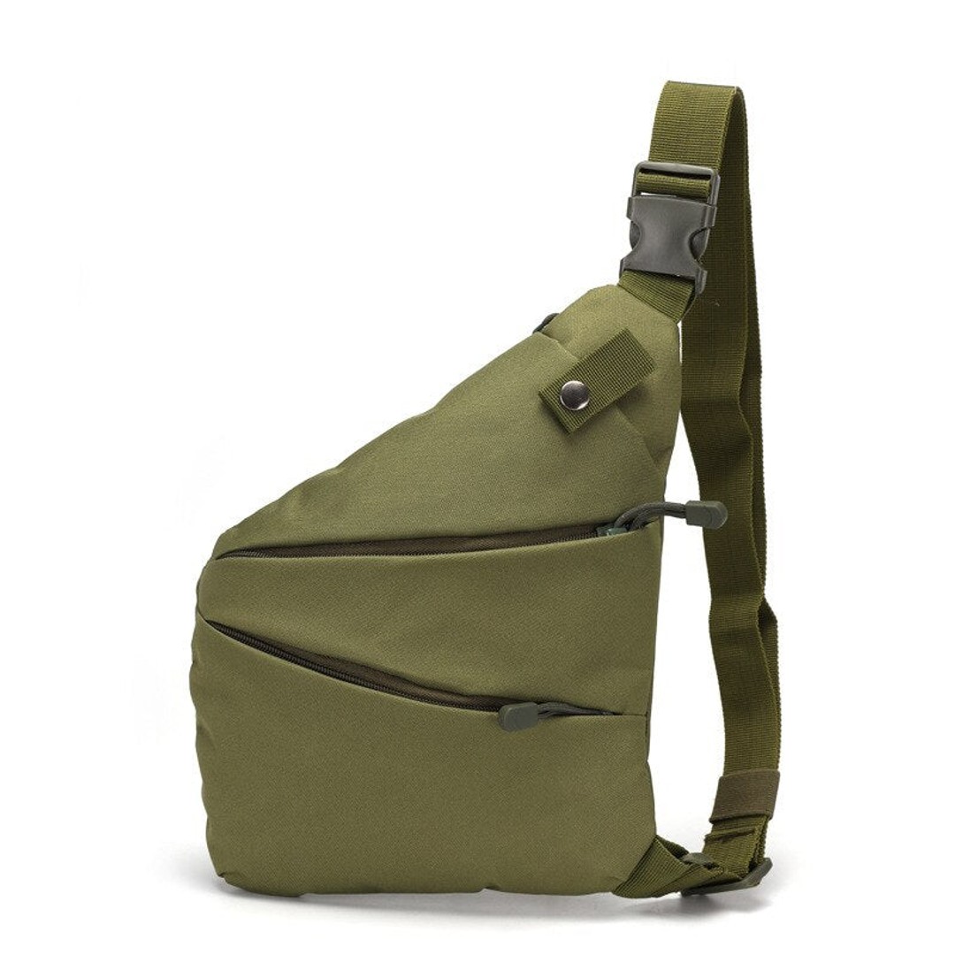 Single Shoulder Bags for Men Waterproof Nylon Crossbody Bags Male Messenger Bag Chest Bags