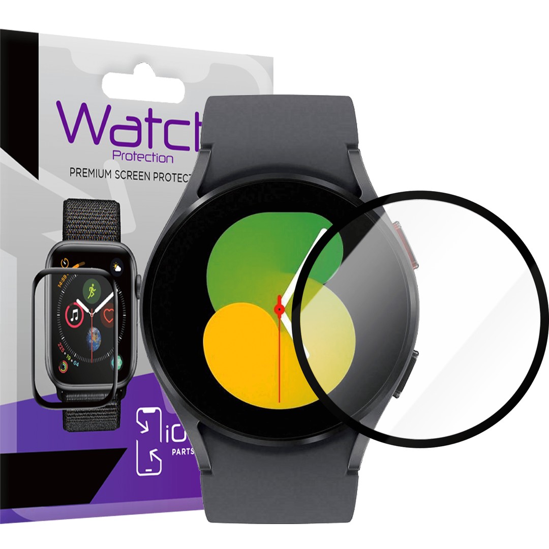 Samsung Watch 40mm Screen Protector | 3D Hybrid Glass Full Coverage (For Series 4/5), , hi-res