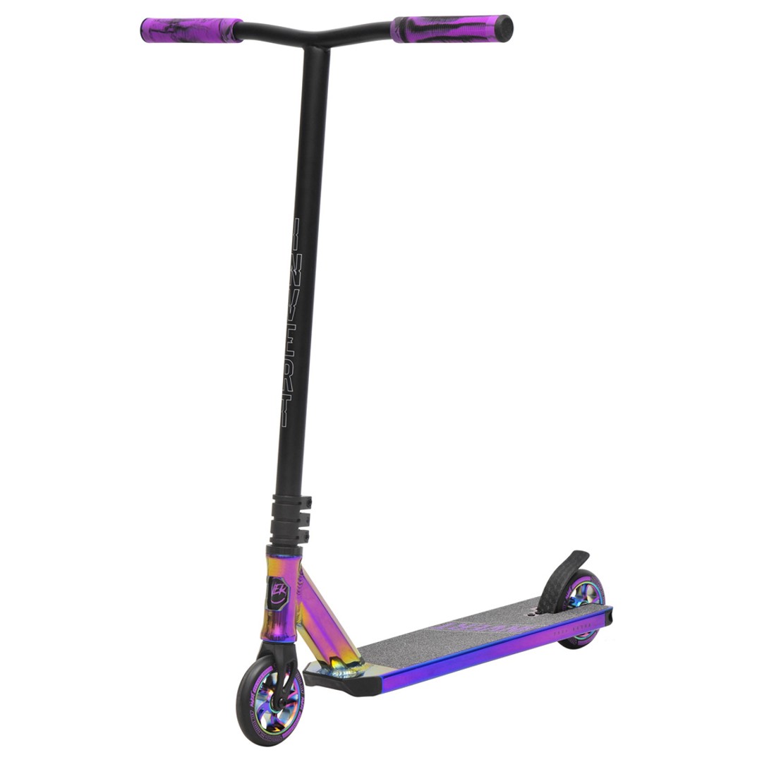 Invert TS3+ Freestyle Push/Kick Scooter Outdoor Ride Kids Purple Neo Chrome 10y+