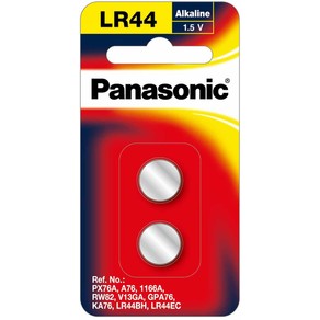 Panasonic LR44/A76 Panasonic Calculator Battery 2pk