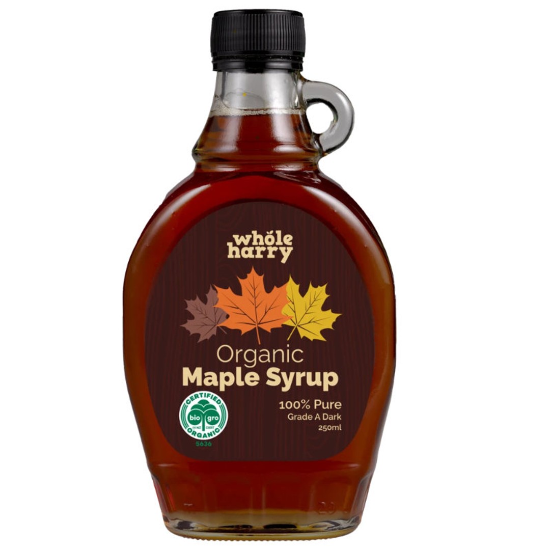 Whole Harry Organic Dark Maple Syrup