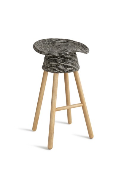 Leather Woven Counter Stool 10000, Leather Weave Bar Stool Nz