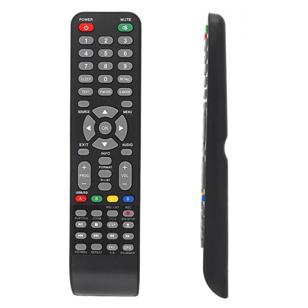 TV Remote Control ompatible For VIVO & Viano LCD LED COMBO (with DVD) TV, , hi-res