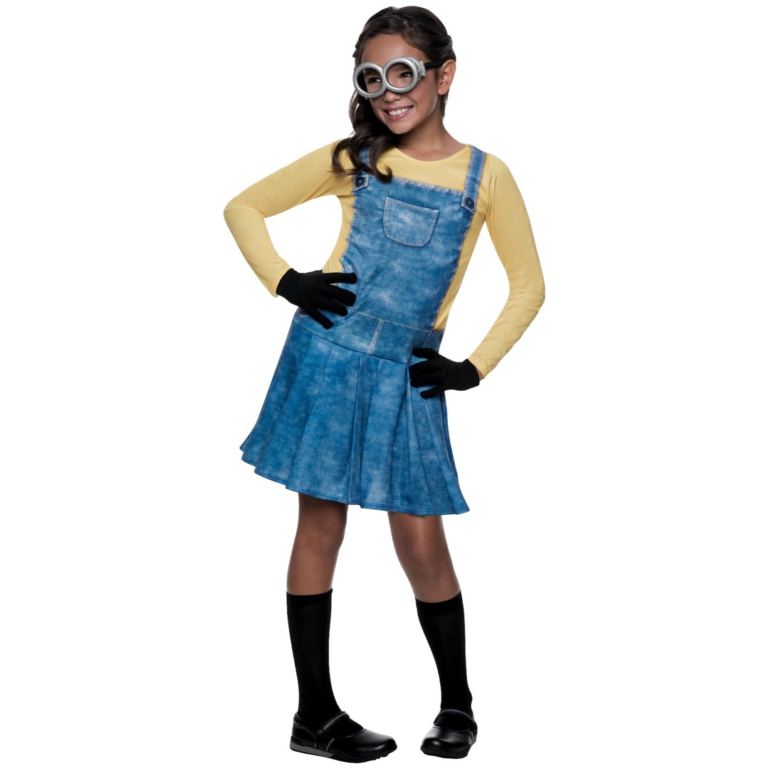 Costume King® Female Minion Despicable Me Minions Movie Book Week Child Girls Costume 3-5