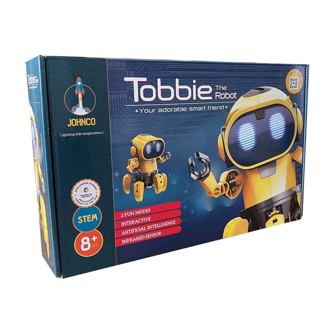 Johnco Tobbie The Robot Build/Play w/ Sounds Interactive Kids Learning Toy 8y+