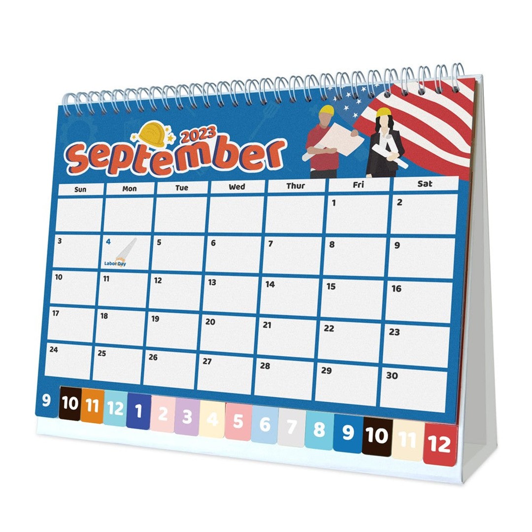 2024 Desk Calendar 16 Months Calendar for Home Office Planning and Organization
