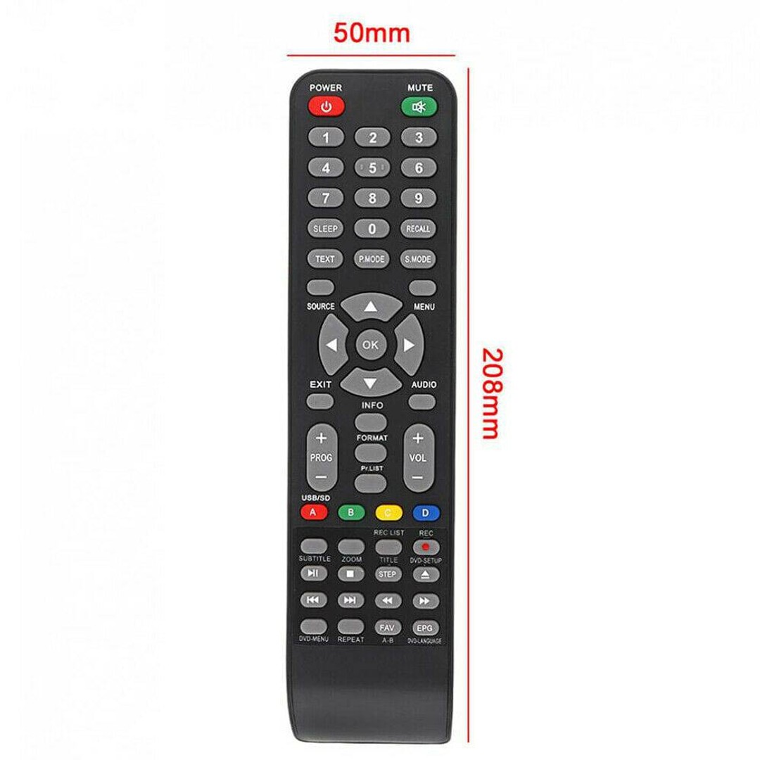 TV Remote Control ompatible For VIVO & Viano LCD LED COMBO (with DVD) TV, , hi-res