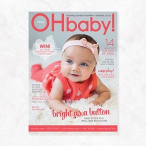 OHbaby! Bright as a Button issue