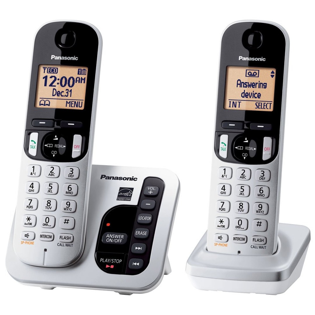 Panasonic KX-TGC222NZS Cordless Phone Twin Pack