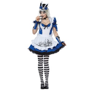 Costume King® Mad Hatter Alice In Wonderland Deluxe Bunny Rabbit March Hare Womens Costume