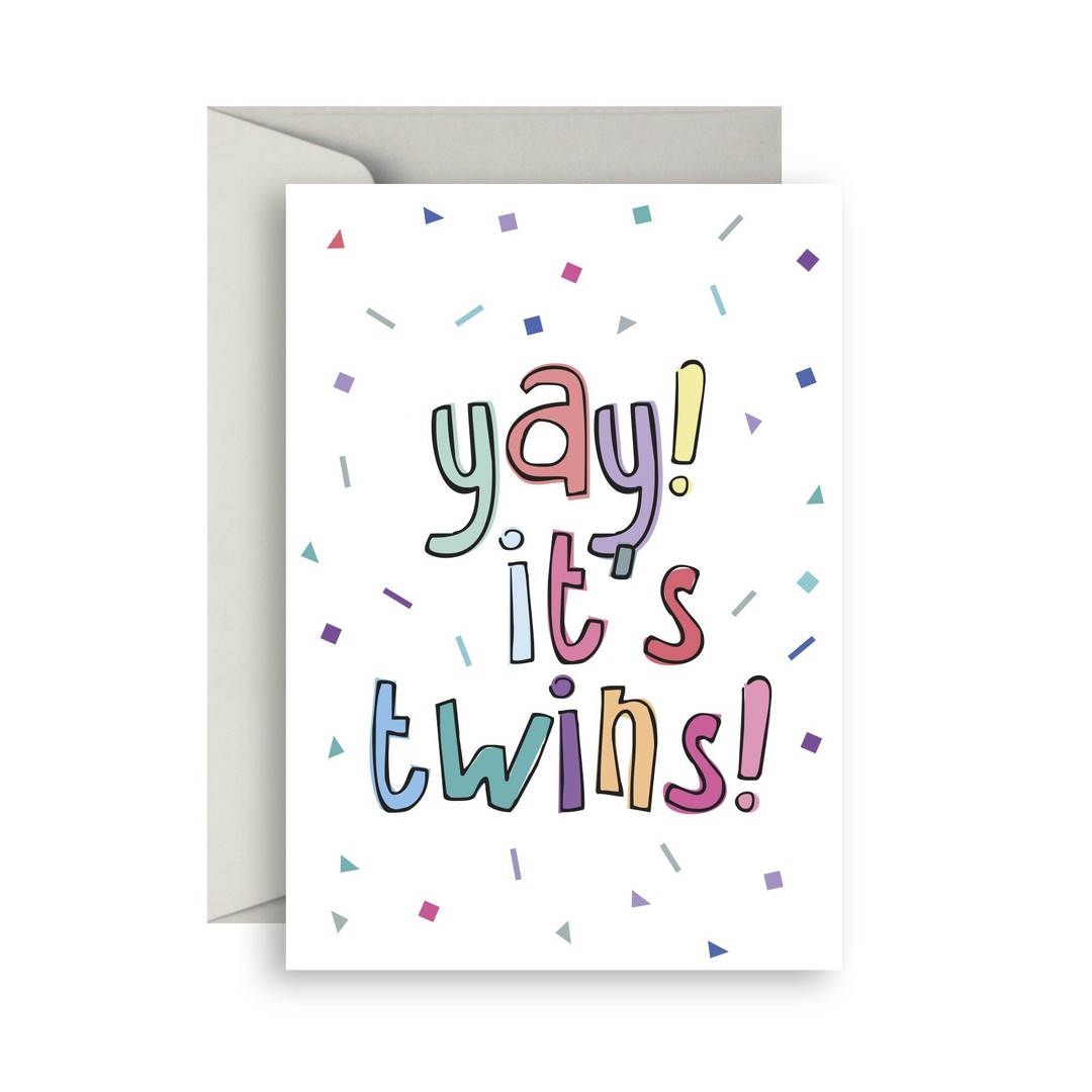 Birthday Card | Yay Its Twins