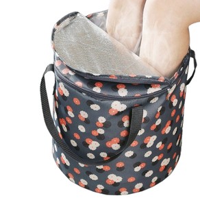 2X Foldable Outdoor Foot Bath Bucket Bag
