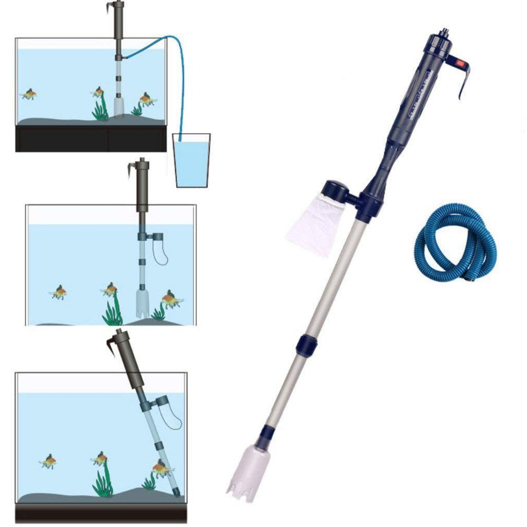 Fish Tank Vacuum Cleaner Gravel Cleaner Battery Operated
